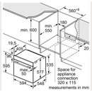 B3ACE4AG3B  NEFF N 50 - BUILT-IN OVEN SINGLE OVEN WITH SLIDE & HIDE DOOR - GRAPHITE
