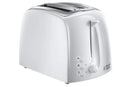 Russell Hobbs Textures 2 Slice Toaster | 21640 | White
