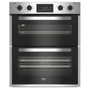 BBTF26300X  BEKO BUILT-UNDER DOUBLE OVEN STAINLESS STEEL