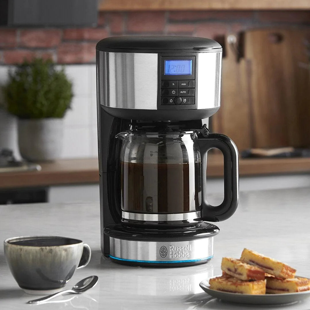 Russell Hobbs 1.25L Buckingham Filter Coffee Maker Stainless Steel