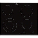 Electrolux 60cm 4 Zone Built-In Electric Hob Black | EHF6241FOK
