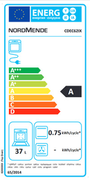 CDEC62IX  NORDMENDE 60CM FREESTANDING ELECTRIC COOKER STAINLESS STEEL