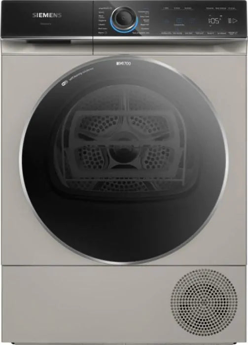 Siemens WQ46B2CXGB 9Kg Freestanding Heat Pump Tumble Dryer - Silver