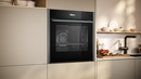B54CR71G0B  NEFF N 70 BUILT-IN SLIDE AND HIDE DOOR OVEN GRAPHITE GREY