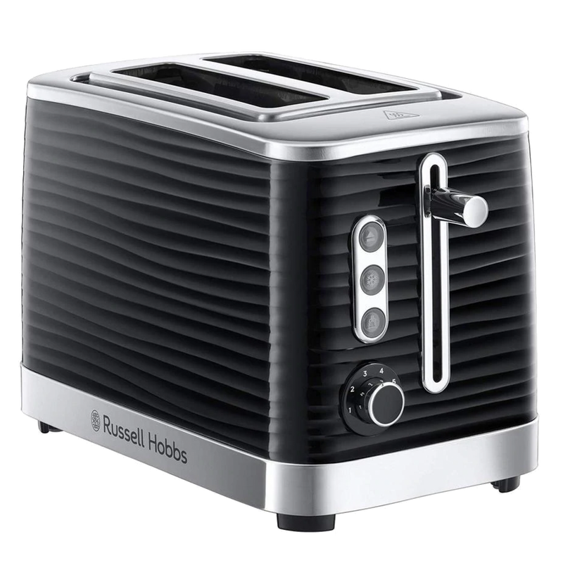 Russell Hobbs 24371 Inspire High Gloss Two Slice Toaster Black