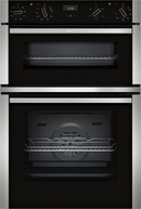 U1ACE2AN3B  NEFF N50 BUILT IN DOUBLE OVEN - STAINLESS STEEL - EYE LEVEL