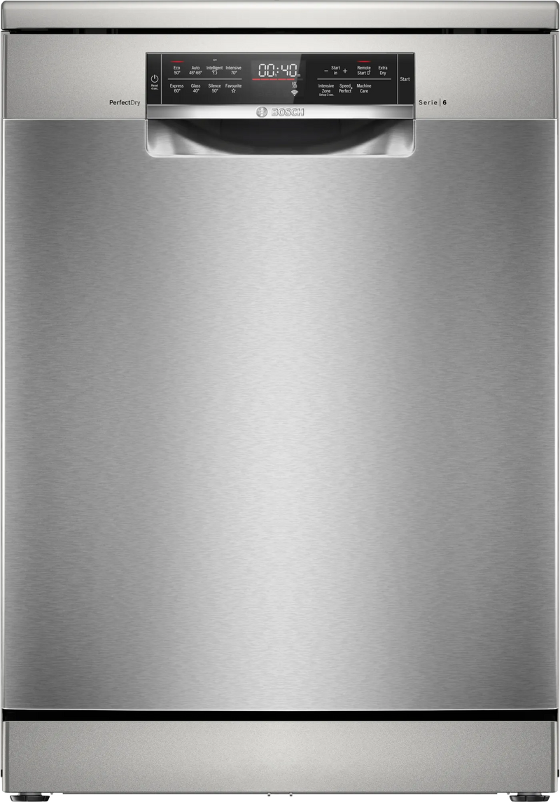 SMS6TCI02G Series 6 free-standing dishwasher 60 cm Brushed steel anti-fingerprint BOSCH