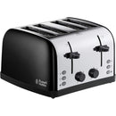 Russell Hobbs Colours Plus 4 Slice Toaster Black 28360