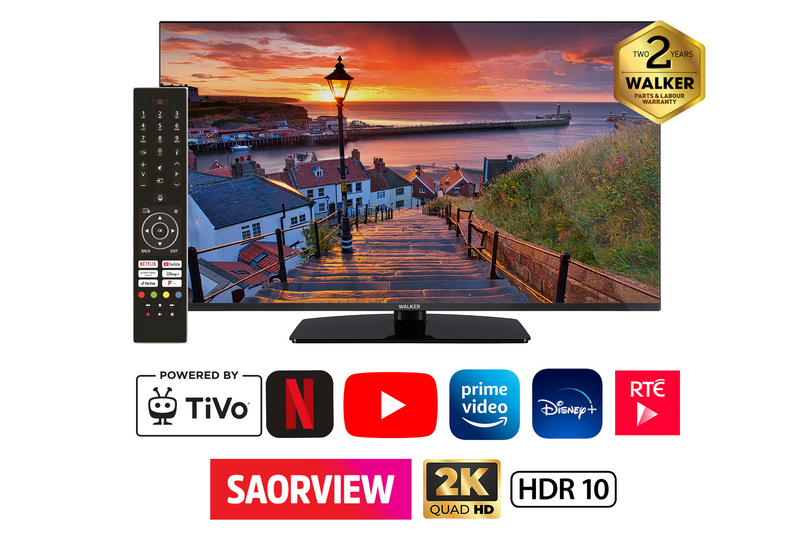 WPS2K32241BK  WALKER 32" SMART 1080P LED HDTV