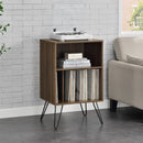Novogratz Concord Turntable Stand, Records Storage - Walnut