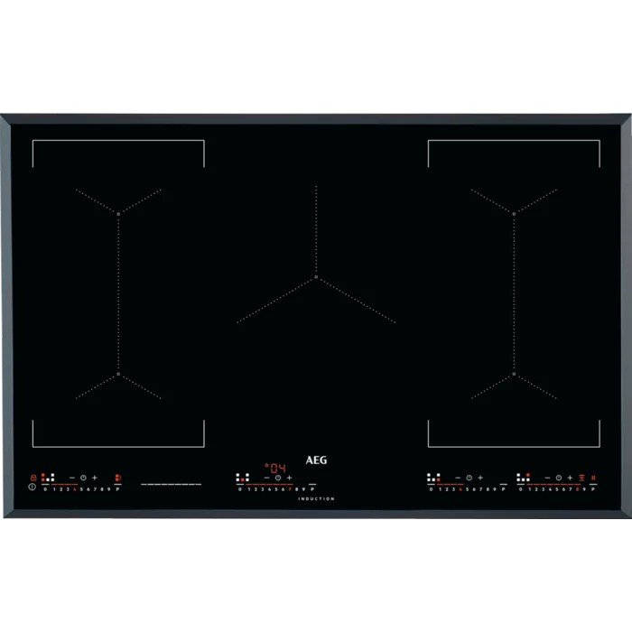AEG IKE85651FB 6000 Series 80cm Multibridge Induction Hob- Black