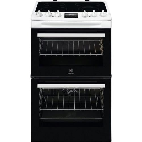 LKR555100W 948904341  ELECTROLUX 55CM FREESTANDING COOKER WITH CERAMIC HOB - WHITE