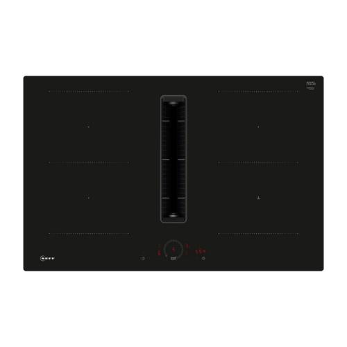V58NHQ4L0  NEFF N70 80CM VENTED INDUCTION HOB BLACK (SURFACE MOUNTED)