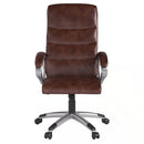 Alphason Hampton Brown Office Chair with Bonded Leather