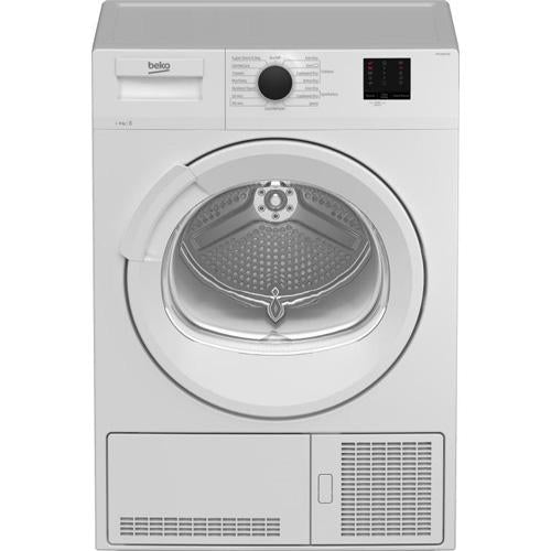 DTLCE80121W  BEKO 8KG CONDENSER DRYER WHITE WITH GLASS DOOR