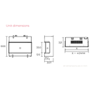 Dimplex Vivente OPTIFLAME 3D Electric Fire – VVT100