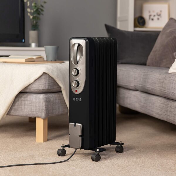 Russell Hobbs 1.5 kw Oil Filled Radiator Heater – RHOFR5001B