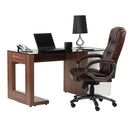 Alphason Mayfair High Back Executive Chair, Soft-Leather, Tilt Control