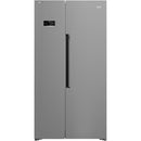 BEKO AMERICAN STYLE FRIDGE FREEZER BLACK STEEL ASL1442VPS