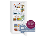 CUE-2831  LIEBHERR 212/54LITRE 161.2X55CM FREESTANDING FRIDGER FREEZER - SMART FROST - WHITE