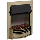 Dimplex Dumfries Optiflame 3D Inset Electric Fire | Antique Brass