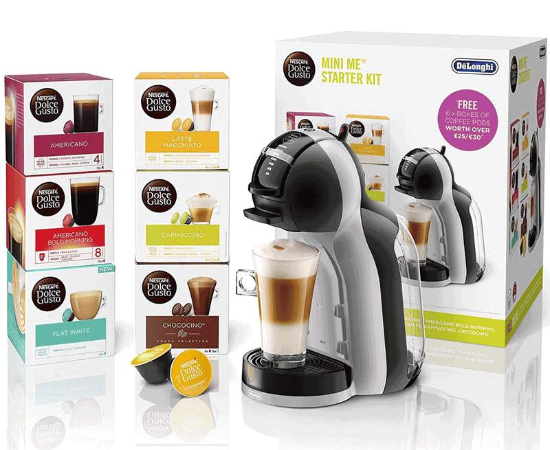 DeLonghi Dolce Gusto Mini Me Coffee Bundle