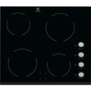 Electrolux EHF6140FOK 60cm 4 Zone Ceramic Hob