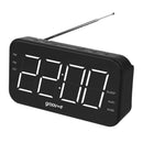 Groove GV-CR02-BK Curve Rechargeable Clock Radio Black