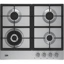 HIAW64225SX  BEKO 4 BURNER NATURAL GAS HOB
