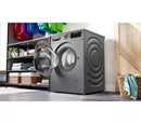 BOSCH Series 6 WGG244ZCGB AntiStain 9 kg 1400 Spin Washing Machine - Graphite