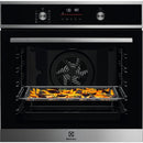 EOM6P46X 949498309  ELECTROLUX 72LITRE BUILT IN MULTIFUNCTION SINGLE OVEN - STAINLESS STEEL