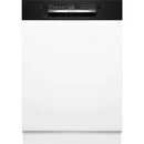 SMI2HTB02G  BOSCH SERIES 2 13 PLACE SETTINGS SEMI INTEGRATED DISHWASHER - 60CM - BLACK CONTROL PANEL