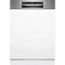 SMI2HTS02G  BOSCH SERIES 2 13 PLACE SETTINGS SEMI INTEGRATED DISHWASHER - 60CM - STAINLESS STEEL CONTROL PANEL