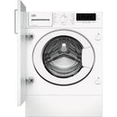 WTIK74111  BEKO 7KG 1400 SPIN BUILT IN WASHING MACHINE WITH DAILY QUICK 28 MINUTE 7KG LOAD WASH