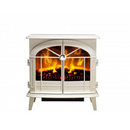 Dimplex Fullerton FLN20, Optiflame Electric Stove, Cream