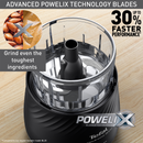 Eco Respect Moulinette MB710840 500ml, 4in1, Chop, Mix, Blend, Grind, Black, Chopper