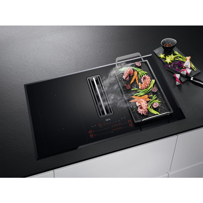 8000 INDUCTION EXTRACTOR HOB 83 CM RECIRCULATION | CCE84751FB