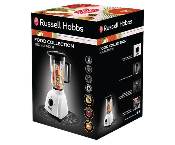 Russell Hobbs Food Collection Table Blender – White 24610