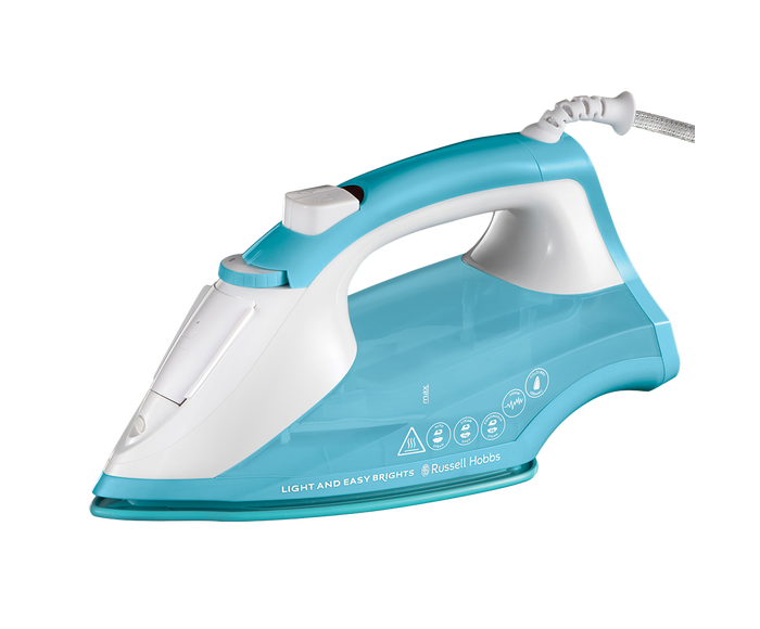 Russel Hobbs 26482 Steam Iron Light & Easy Brights Aqua Iron