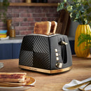 Russell Hobbs Groove 2 Slice Toaster Black | 26390