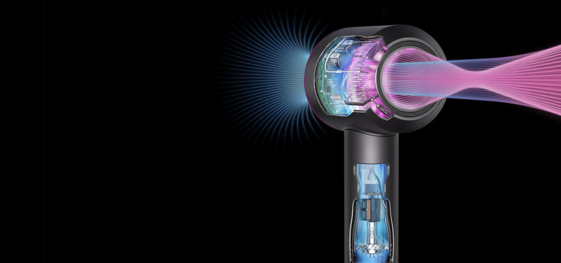 Dyson Supersonic™ hair dryer in Vinca blue and Rosé | 426082-01