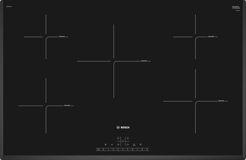 Bosch Serie 6 80cm Electric Induction Hob | PIV851FBIE