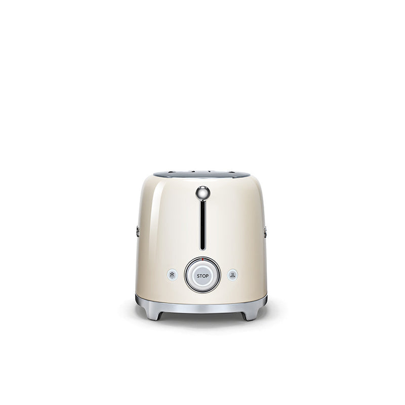 Smeg 50's Retro Style 2 Slice Toaster | Cream