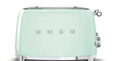 Smeg 50's Retro Style 4 Slice Pastel Green Toaster | TSF03PGUK