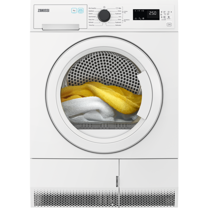 Zanussi 7kg Condenser Tumble Dryer | ZDC72B4PW